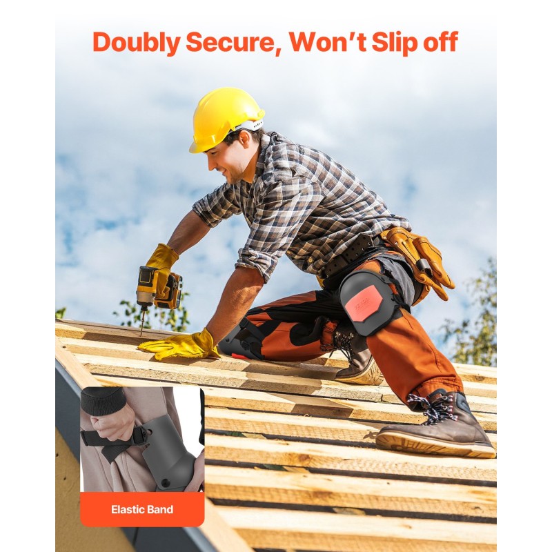 Polvisuojat muovikuoriset vaahtopehmusteella kantavuus 160 kg lattiatöihin