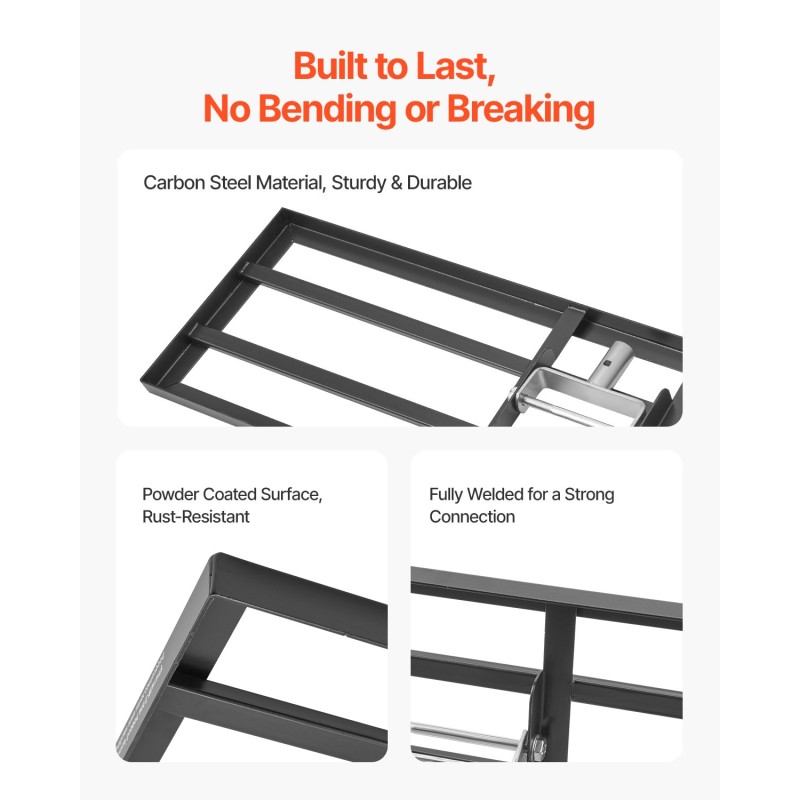 Nurmikon tasoitusharja hiiliteräs pitkä varsi 2130 mm pohjalevy 254x914 mm