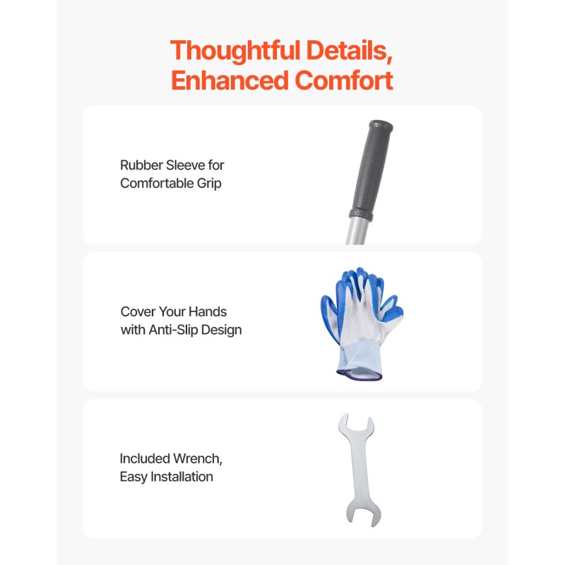 Maan- ja nurmikon tasoitustyökalu hiiliteräs jauhemaalattu pohjalevy 355 x 762 mm