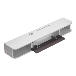 Seinään kiinnitettävä leijuva TV-taso 120 cm E1-lastulevy 52 kg kantavuus