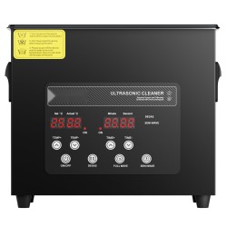 Ultraäänipesuri 3 l ruostumaton teräsallas 40 kHz digitaaliohjaus