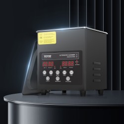 Ultraäänipuhdistin 2L ruostumattomasta teräksestä digitaalisella ohjauspaneelilla koti- ja ammattikäyttöön