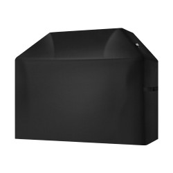 Grillinsuojus 58 tuumainen polyesterikuitu PVC sisävuori vedenpitävä musta kaasugrilleille