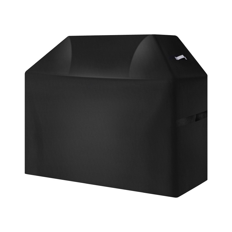 Grillinsuojus 58-tuumainen polyesterikuitu PVC-sisävuori vedenpitävä musta kaasugrilleille