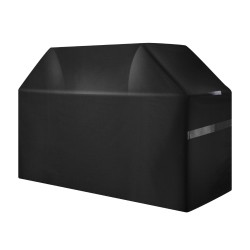 Grillisuoja 600D polyesteri kolmikerroksinen vesitiivis sopii enintään 65 tuuman grilleille tarranauhoilla