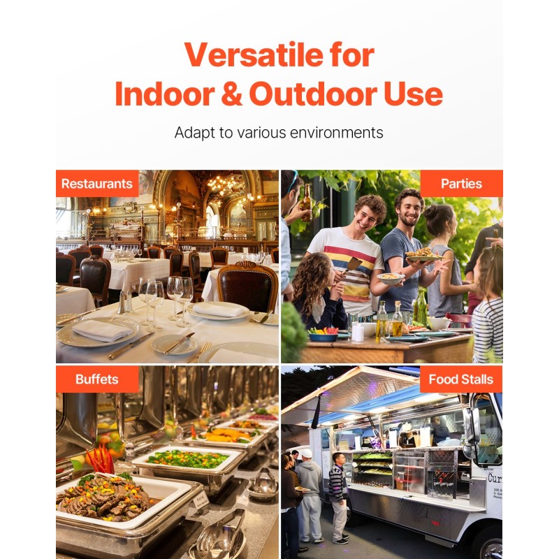 Ruokatarjoilukontti 1/1 GN ruostumatonta terästä läpinäkyvällä kannella