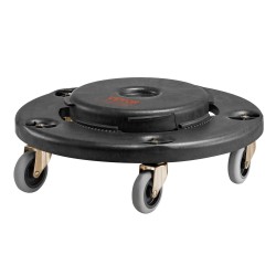 Roska-astian kuljetusalusta polypropeeni raskaaseen käyttöön 20–55 gallonaa 5 kääntyvää pyörää