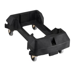 Jäteastiarulla alusta polypropeenia 16 23 gallonan astioille 90 kg kantavuus