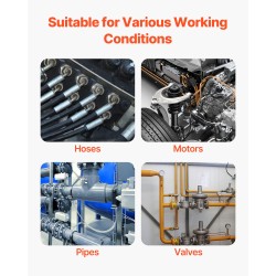 Hydraulinen 64-osainen tulppa ja korkkisarja galvanoitu teräsluokka 45 lokeroitu laatikko hydrauliikkaan