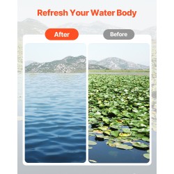 Rautainen köysimallinen vesikasvihara 9 metrin köydellä ja keräyspussilla
