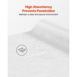 Tutkimuspöydän paperirulla 18 tuumaa 12 rullaa sileä vuotitiivis repäisykestävä