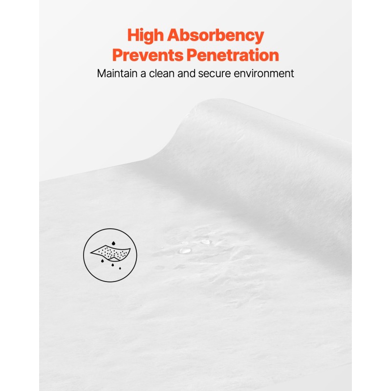 Tutkimuspöydän paperirulla 18 tuumaa 12 rullaa sileä vuotitiivis repäisykestävä