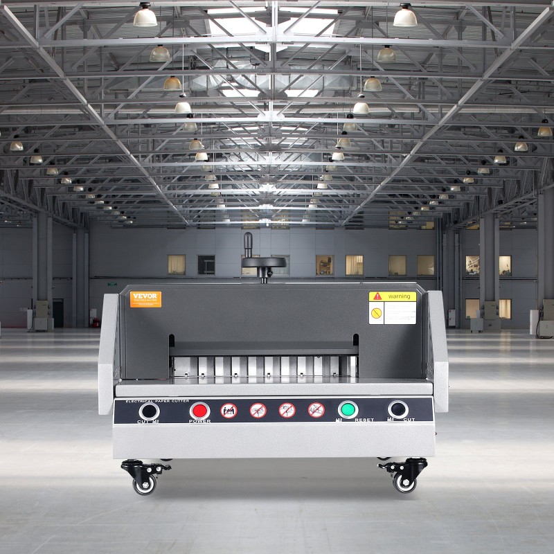 Pöytämallinen sähköinen paperileikkuri 330 mm leikkuuleveys 40 mm leikkuusyvyys infrapunaturva