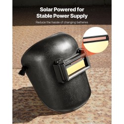 Automaattisesti tummuva kultapinnoitettu hitsauslinssi luonnollinen värintoisto 108 x 51 mm 5–13