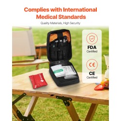 Ensiapulaukku 600D nailon 250 tarviketta 72 tunnin selviytymispakkaus retkeilyyn