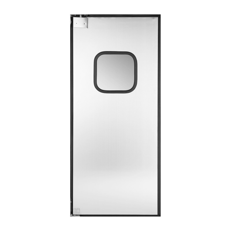 Yksilehtinen kääntöovi 304 ruostumattomasta teräksestä 91,4 x 213,4 cm alumiinikenno