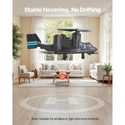 Kauko-ohjattava 4-kanavainen helikopteri 2.4GHz 6-akselinen gyroskooppi ABS-runko lapsille 8+