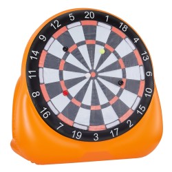 Täytettävä jalkapallotikkataulu PVC muovi 200 cm korkea 4 potkupalloa 12 tennispalloa