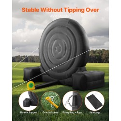 Puhallettava jalkapallotikkataulu 210D Oxford-kangas yhdeksän palloa ilmapumppu