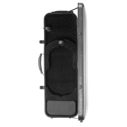 4 4 viulukotelo komposiitti hiilikuituinen kevyt vedenkestävä kaksinkertaiset olkahihnat jousille ja tarvikkeille