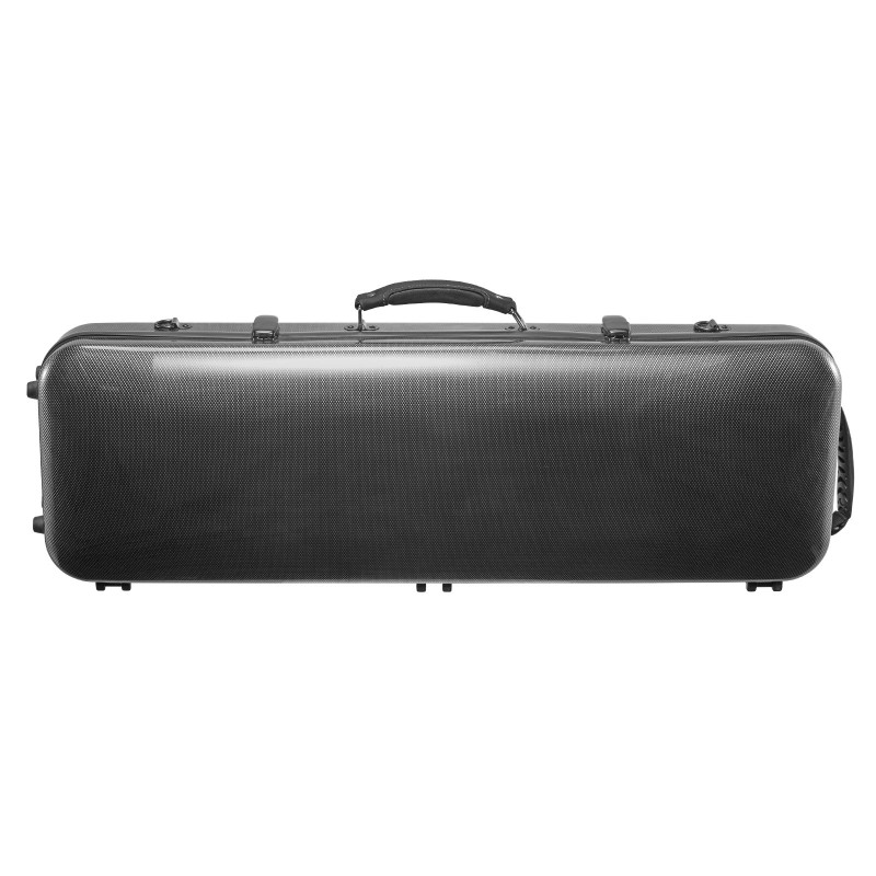 4/4-viulukotelo komposiitti-hiilikuituinen kevyt vedenkestävä kaksinkertaiset olkahihnat jousille ja tarvikkeille