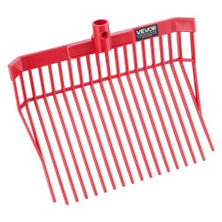 Lantahaarukan vaihtopäät 6 kpl PP-muovia 18 vinosti muotoiltua piikkiä