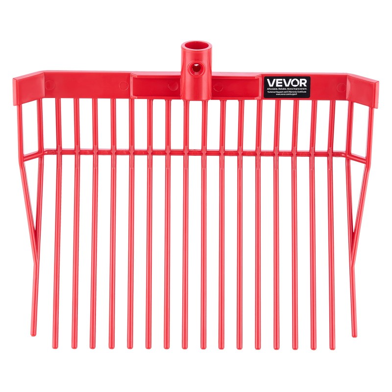 Lantahaarukan vaihtopäät 6 kpl PP-muovia 18 vinosti muotoiltua piikkiä