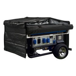 Generaattorin suojus 420D polyesterikangas vedenpitävä ruostumaton teräsrunko 3500–12000W
