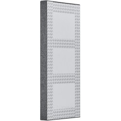 Akustiikkapaneelit 100 prosenttinen lasikuituvuoraus 50 mm paksu 600 300 mm 4 kpl harmaa