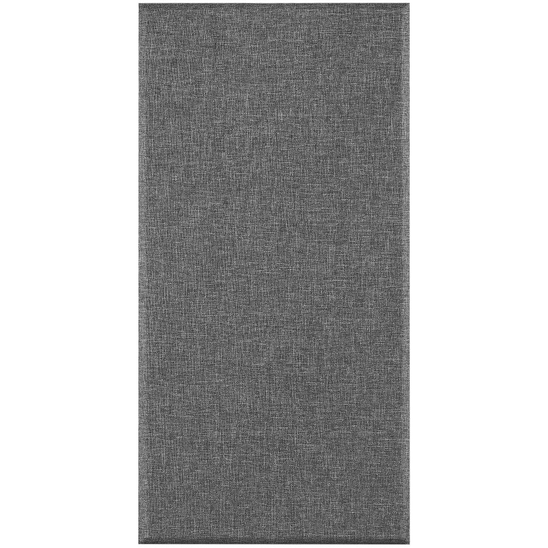 Akustiikkapaneelit 100-prosenttinen lasikuituvuoraus 50 mm paksu 600×300 mm 4 kpl harmaa