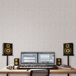 Akustiikkapaneelit korkeatiheyksinen polyesterikuitu 1200x600x10 mm 5 kpl kamelinvärinen itseliimautuva taustaliima