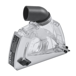 Katkaisun pölysuoja läpinäkyvä kestävä 4–5 tuuman hiomalaikoille ja 1,5–2,01 tuuman etukoteloille