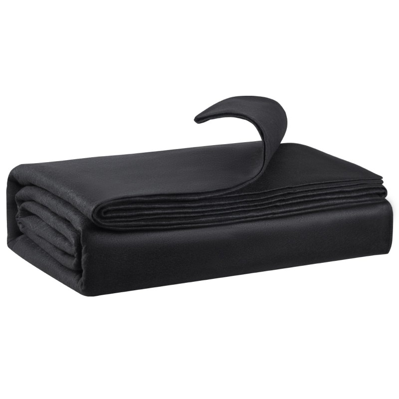 Pyöreä allaspohjamatto geotekstiilikangas 24ft 180g/m² musta