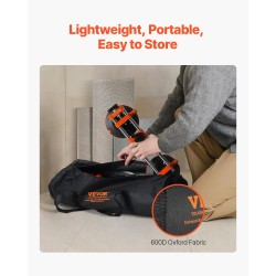 Saumankiinnitin kaksitangoinen nitriilikumiset 6 tuuman imukupit 2 kpl