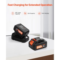 Poravasara akkukäyttöinen harjaton 20V 4.0Ah 3J SDS Plus