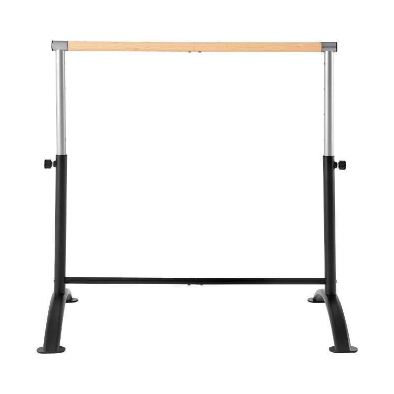 Kannettava balettitanko hiiliteräs säädettävä 5 tasoa 28–44 tuumaa musta aikuisille ja nuorille