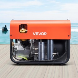 Korkeapainekompressori 2-sylinterinen 2200 W 30 MPa 35 L/min vesi- ja ilmajäähdytys