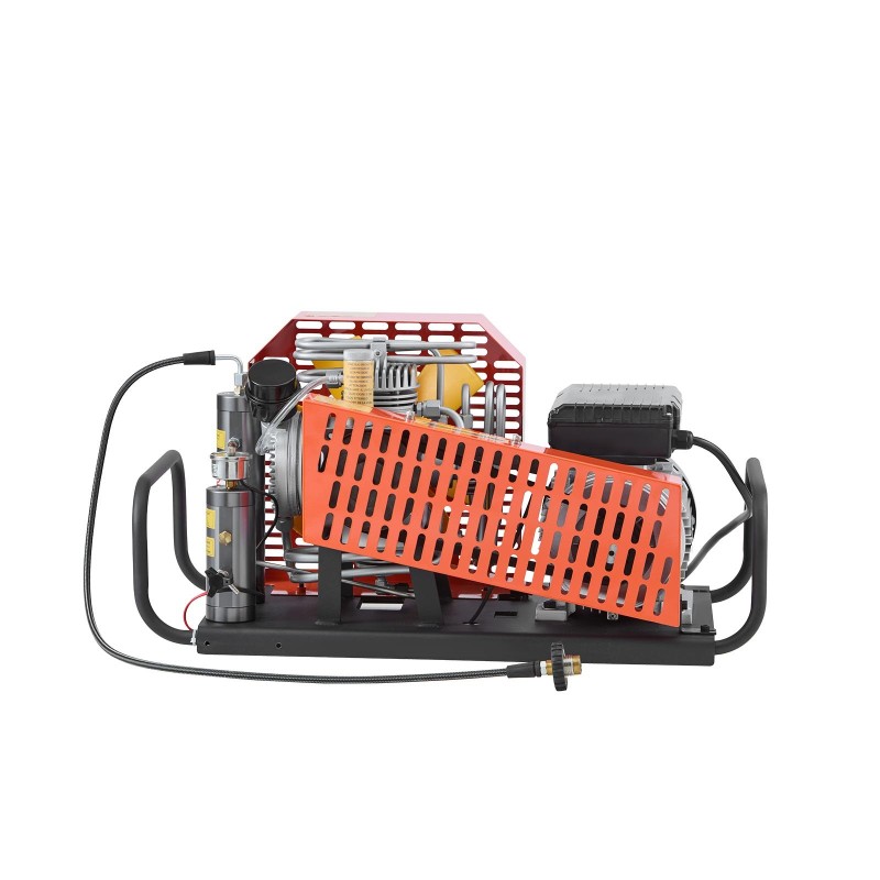 PCP-paineilmakompressori 1500 W 30 MPa nelisylinterinen 60 L/min tuuletinjäähdytys automaattipysäytys