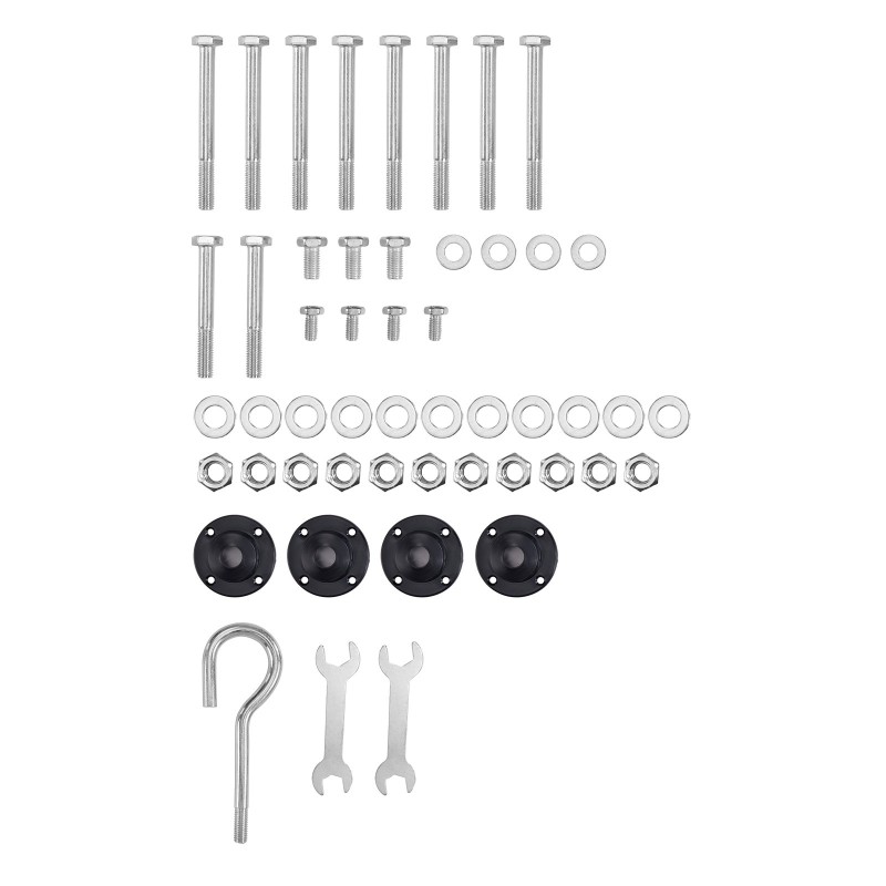 Nyrkkeilysäkkiteline hiiliteräsrunko vapaasti seisova painotettava jalusta musta