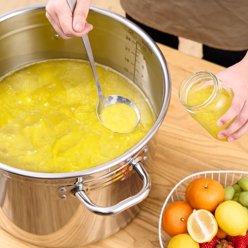 Säilöntätarvikesetti 11-osainen ruostumattomasta teräksestä kotisäilöntään kattila ritilä työkalut