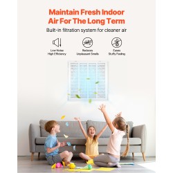 Palautusilman suodatinsäleikkö jauhemaalattu teräs 50,5 x 50,5 cm seinäasennukseen MERV8-suodatin