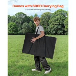 Hernepussipeli-setti MDF-komposiittipuu 920x600 mm taittuva 2 lautaa 8 hernepussia kuljetuslaukku