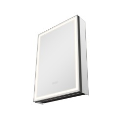 Lääkekaappi valopeilillä 50 x 70 cm LED-valaistus 3 värilämpötilalla