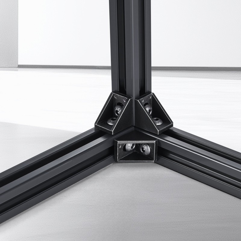 T-ura 2020 anodisoidut alumiiniprofiilit 10 kappaletta 1500 mm