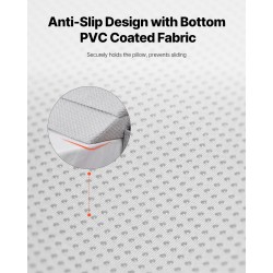 Sängynraon täyttötyyny 25D korkeatiheyksinen vaahto 0–178 mm rakoihin irrotettavalla päällisellä ja sivutaskulla