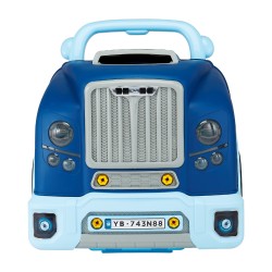 Interaktiivinen moottorilelu kuorma auton korjaussetti 60 osaa PP ABS sininen