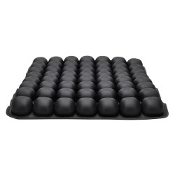 Ilmatäytteinen istuintyyny Lycra päällisellä ja TPU rakenteella 56 ilmakennolla käsipumpulla