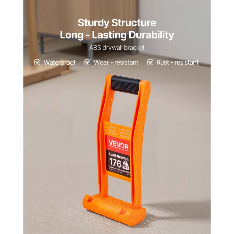 Levynkantajat ABS-runko 2 kpl TPR-kumikahva 30 mm 79,8 kg