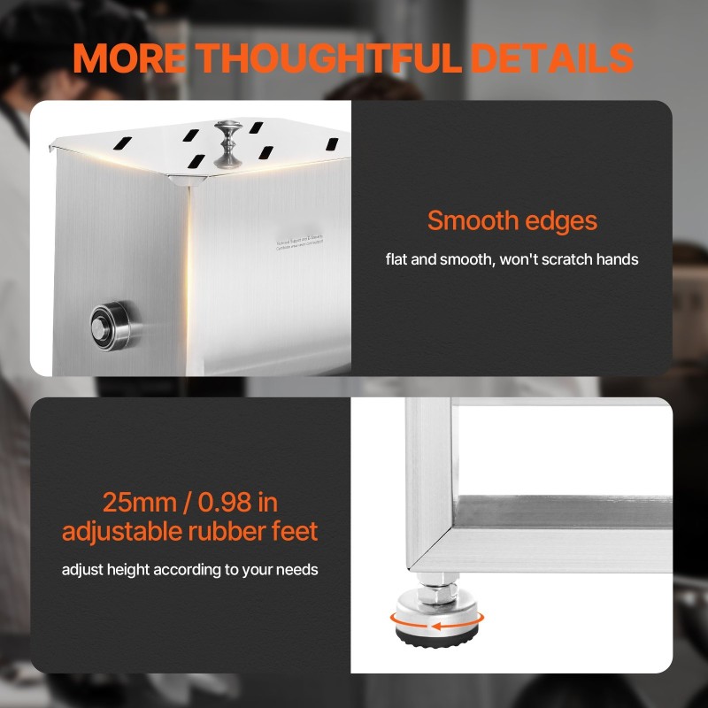 Käsikäyttöinen lihasekoitin SUS201-ruostumatonta terästä 15 L säiliö malli BX-10