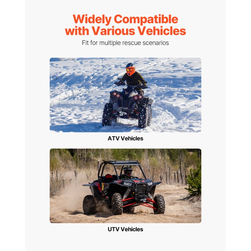 Vinssin kiinnike 2 tuuman vetokoukkuun jauhemaalattu teräs 1633 kg